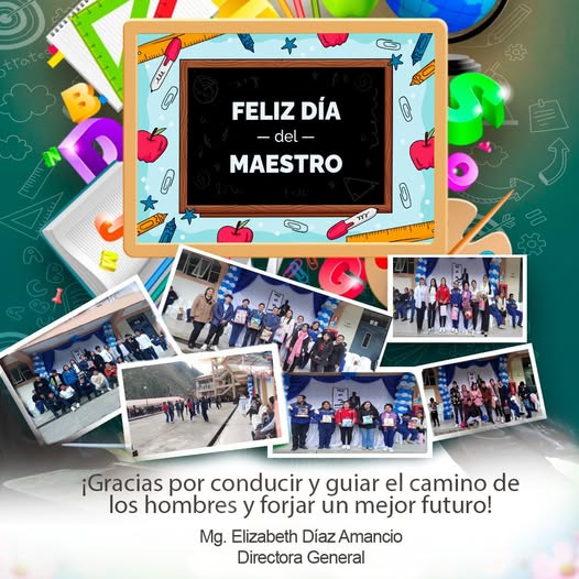 Portada ¡Feliz día del maestro!